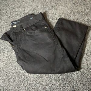 Banana Republic Slim Fit Black Traveler Pant 31x32